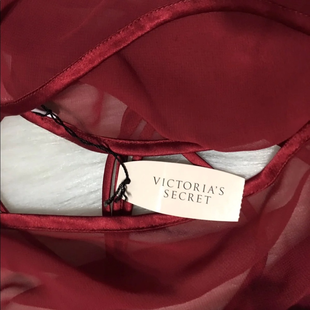 Victoria Secret Burgundy Lingerie